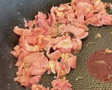 ちょっと贅沢。生ハム使用の#ポテト炒め作り方2写真