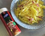 ちょっと贅沢。生ハム使用の#ポテト炒め作り方5写真