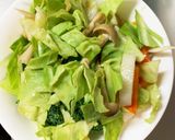 レンジ隙間埋め和風温野菜サラダ作り方7写真