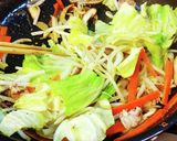 餡だけ（？）野菜らーめん。作り方3写真