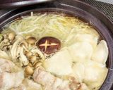 豚肉とネギ！美味しく食べる鍋♪作り方5写真
