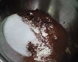 簡単ショコラケーキ☆クリームチーズ作り方1写真