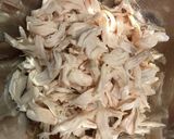 さっぱり★鳥ささみと茗荷胡瓜の塩昆布和え作り方1写真