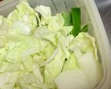 残り物野菜で簡単ナポリタン焼きそば作り方2写真