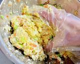 栄養満点♡そのまま旨♡豆腐ハンバーグ風♡作り方8写真