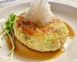 栄養満点♡そのまま旨♡豆腐ハンバーグ風♡作り方21写真