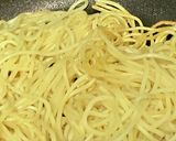 カキと残り物野菜であんかけかた焼きそば作り方7写真