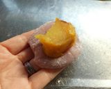 電子レンジ★焼き芋大福作り方5写真