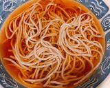 レンジで!余った麻婆豆腐で!麻婆豆腐そば作り方3写真