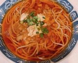 レンジで!余った麻婆豆腐で!麻婆豆腐そば作り方4写真