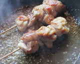 悪魔のおつまみ★焼き鳥柚子胡椒バターだれ作り方5写真