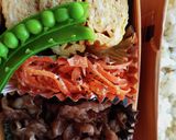 お弁当☆レンジで彩り1品☆明太キャロット作り方6写真