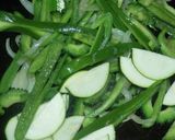 青野菜の肉炒め作り方5写真