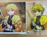我妻善逸　鬼滅　オブアート キャラ弁作り方4写真