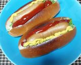 水菜のホットドッグ作り方1写真