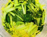 菊と小松菜のおひたし♪作り方7写真