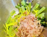 菊と小松菜のおひたし♪作り方8写真