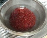 土鍋で煮るだけ❣栄養豊富な簡単煮小豆作り方1写真