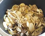 低糖質！しらたき豆乳きのこクリームパスタ作り方5写真