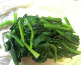 ☆ほうれん草と蒸し鶏の酢みそ和え☆作り方3写真