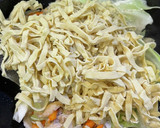 業務用スーパーの豆腐皮焼きそば作り方12写真