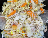 業務用スーパーの豆腐皮焼きそば作り方14写真