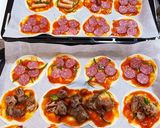 餃子の皮でピザ作り方3写真