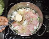 白菜ベーコンスープ♪体の潤いUP簡単薬膳作り方7写真