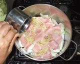 白菜ベーコンスープ♪体の潤いUP簡単薬膳作り方6写真
