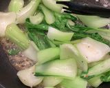 簡単　チンゲン菜の青菜炒め 又は小松菜作り方10写真