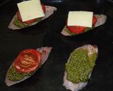 カジキマグロのバジルペースト焼き作り方2写真