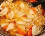 風邪気味うどん作り方3写真