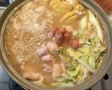 ごま味噌みぞれ鍋作り方7写真