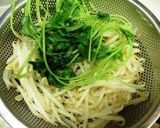 もやしと三つ葉の味噌ナムル作り方1写真