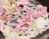 アスパラとベーコンのパスタ作り方2写真