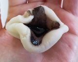 まっくろくろすけの和菓子（ねりきり）作り方6写真