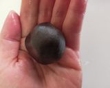 まっくろくろすけの和菓子（ねりきり）作り方7写真