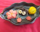 まっくろくろすけの和菓子（ねりきり）作り方14写真