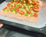 簡単！オーブンdeピザ風ハンバーグ☆作り方5写真