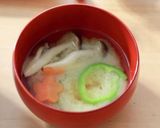 ピーマンのお味噌汁作り方4写真
