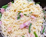 アスパラとベーコンのパスタ作り方4写真
