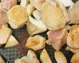 鶏肉の野菜炒●もやし＆鶏肉の玉子とじ炒め作り方1写真