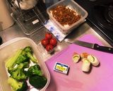 業務スーパーのカレーそぼろ弁当作り方2写真