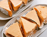 完熟柿を使ったレアチーズケーキ作り方4写真