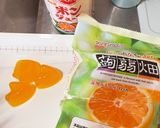 クラッシュ 蒟蒻ゼリー オレンジ作り方1写真