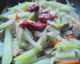 はやとうり、豆板醤炒め作り方6写真