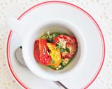 枝豆とセミドライトマトのイタリアン和え物作り方6写真