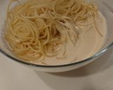 明太子クリームパスタ作り方4写真