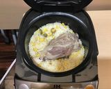 炊飯器で作る まるごとスティンコのピラフ作り方4写真