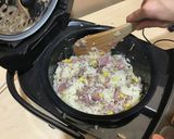 炊飯器で作る まるごとスティンコのピラフ作り方5写真